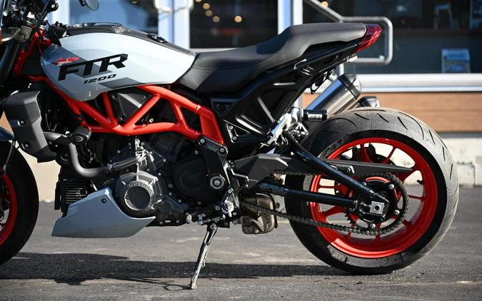 2024 Indian Motorcycle® FTR Sport Storm Gray/Red