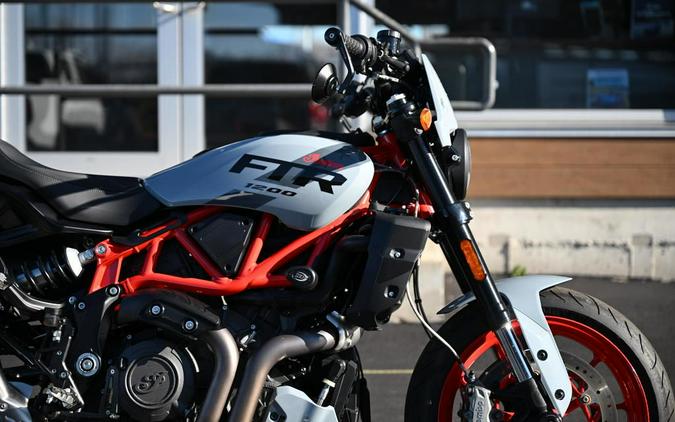 2024 Indian Motorcycle® FTR Sport Storm Gray/Red