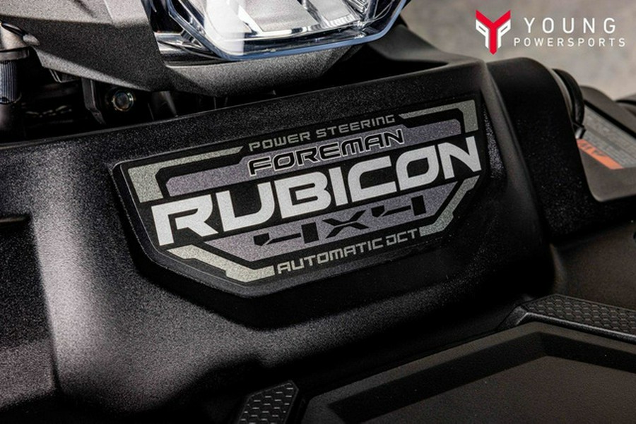 2026 Honda FourTrax Foreman Rubicon 4x4 Automatic DCT EPS Del