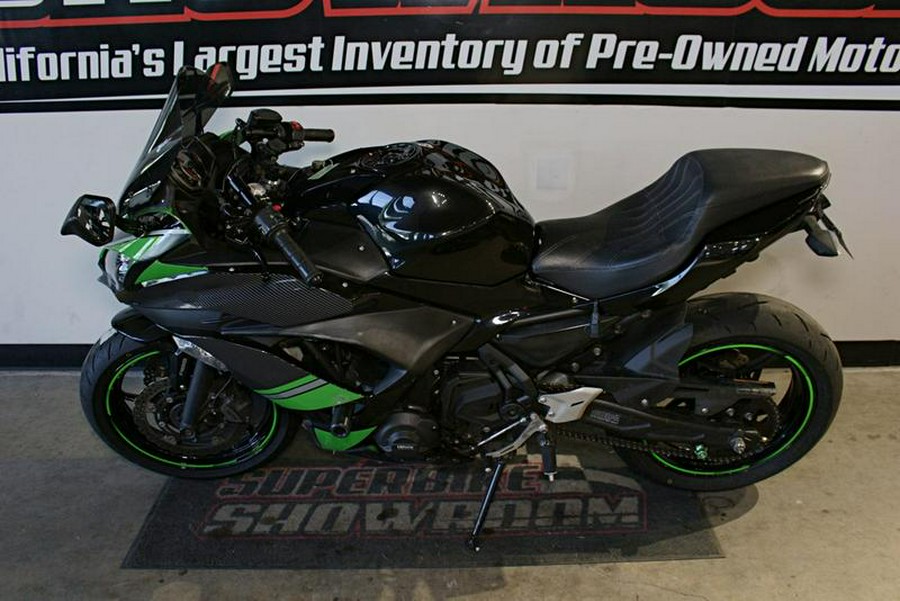 2019 Kawasaki Ninja® 650 ABS Metallic Spark Black