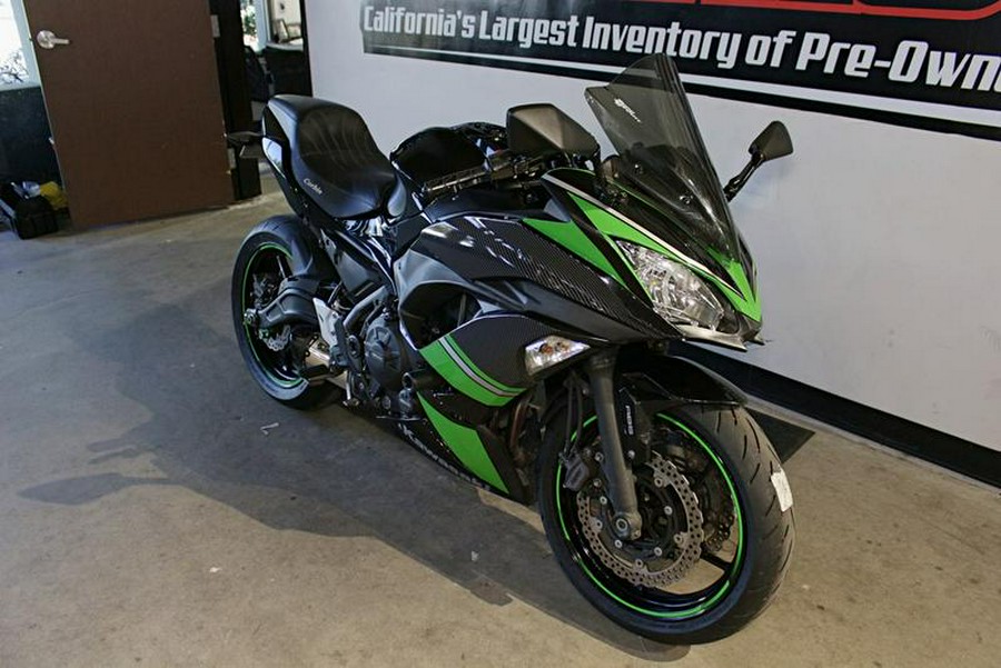 2019 Kawasaki Ninja® 650 ABS Metallic Spark Black