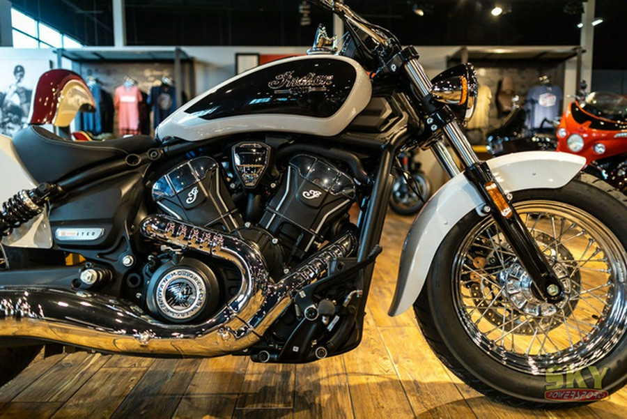 2025 Indian Scout Classic Limited +Tech Ghost White Metallic