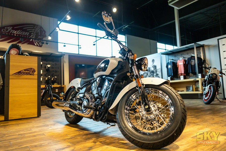 2025 Indian Scout Classic Limited +Tech Ghost White Metallic