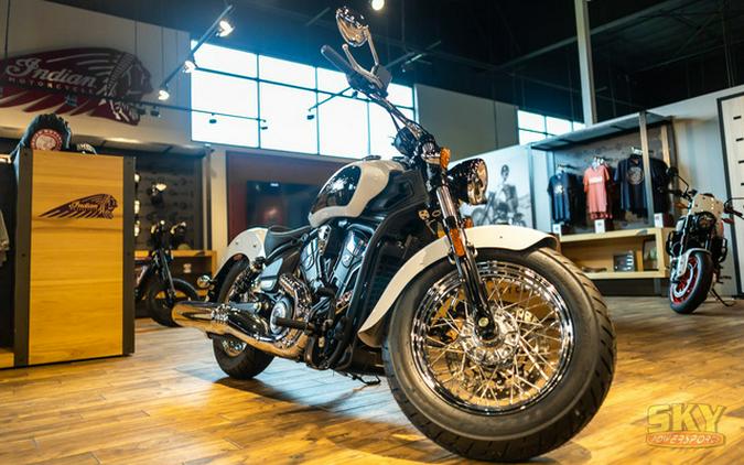 2025 Indian Scout Classic Limited +Tech Ghost White Metallic