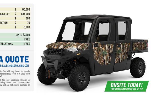 2023 Polaris Industries RANGER CREW SP 570 NorthStar Edition Pursuit Camo