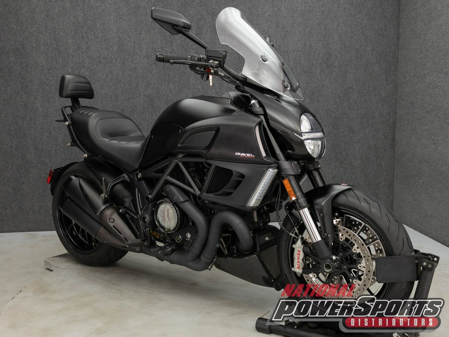 2014 DUCATI DIAVEL STRADA W/ABS