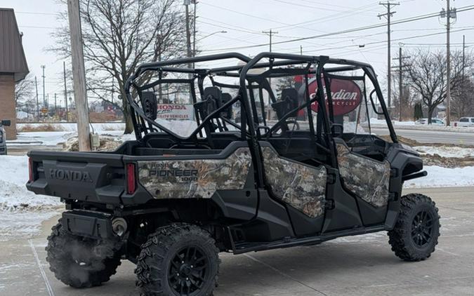 2024 Honda Pioneer 1000-6 Deluxe Crew Camo