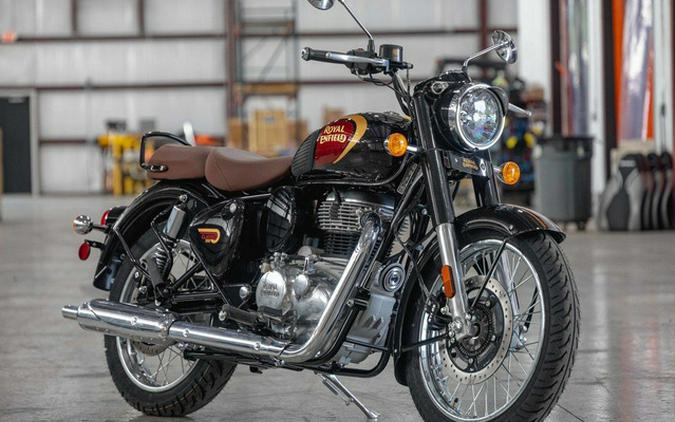2024 Royal Enfield Classic 350 Halcyon Black