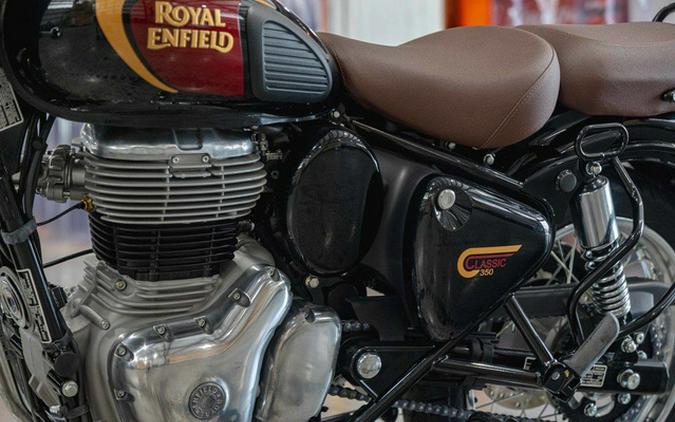 2024 Royal Enfield Classic 350 Halcyon Black