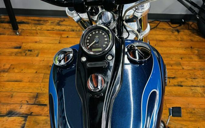 2012 Harley-Davidson® Wide Glide® BIG BLUE FLAME W/ PINSTRIPE