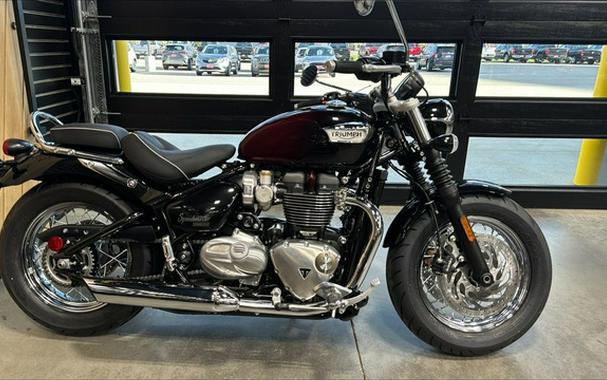 2024 Triumph Bonneville Speedmaster PHANTOM REDSILVER RED