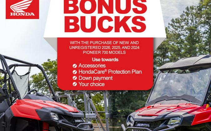 2026 Honda® Pioneer 700