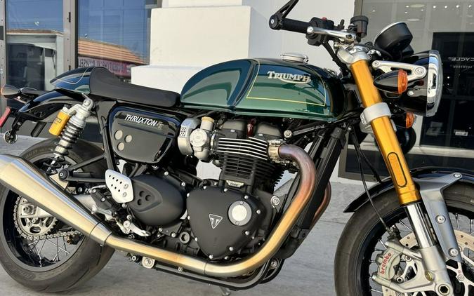 2025 Triumph Thruxton RS Final Edition Competition Green