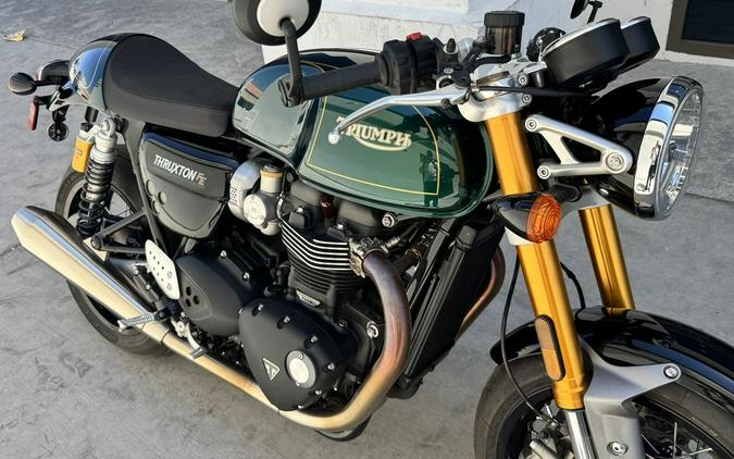 2025 Triumph Thruxton RS Final Edition Competition Green