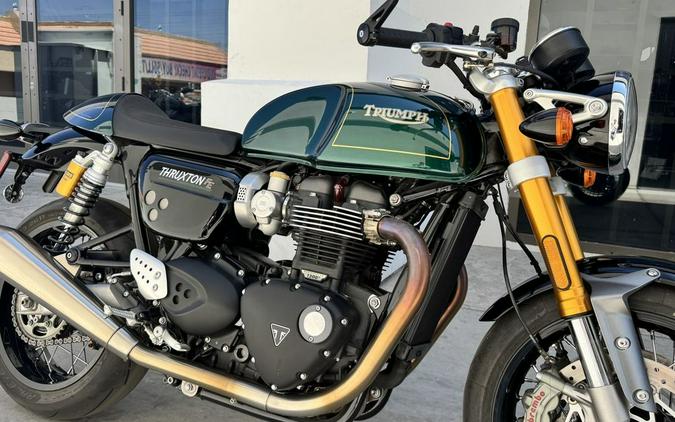 2025 Triumph Thruxton RS Final Edition Competition Green