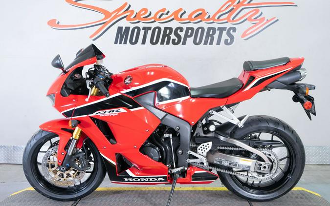 2018 Honda CBR600RR
