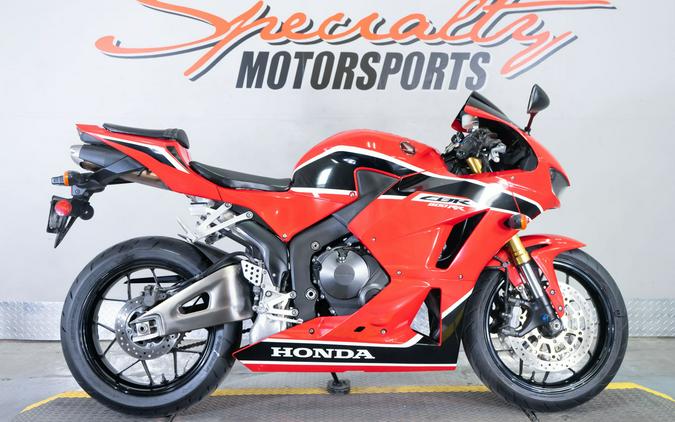 2018 Honda CBR600RR