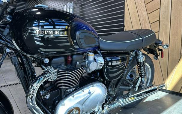 2024 Triumph Bonneville T120 Stealth Edition PHANTOM BLUESILVER BLUE