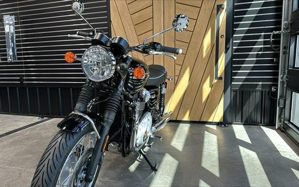 2024 Triumph Bonneville T120 Stealth Edition PHANTOM BLUESILVER BLUE