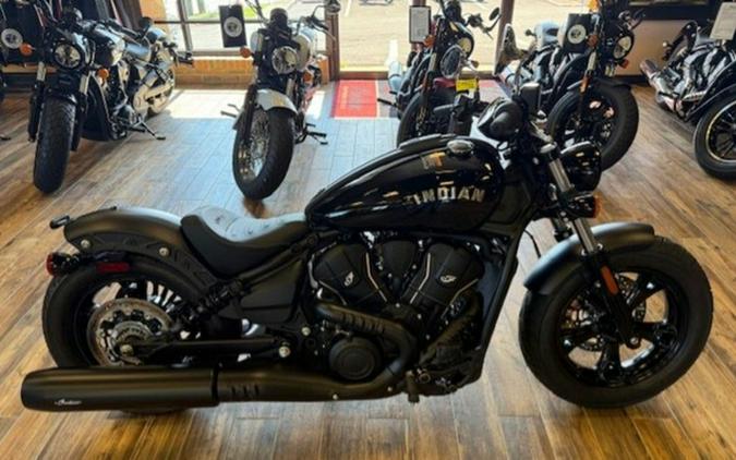 2025 Indian Scout Sixty Bobber Black Metallic
