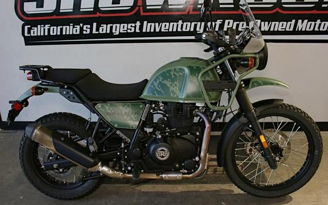 2022 Royal Enfield Himalayan Pine Green