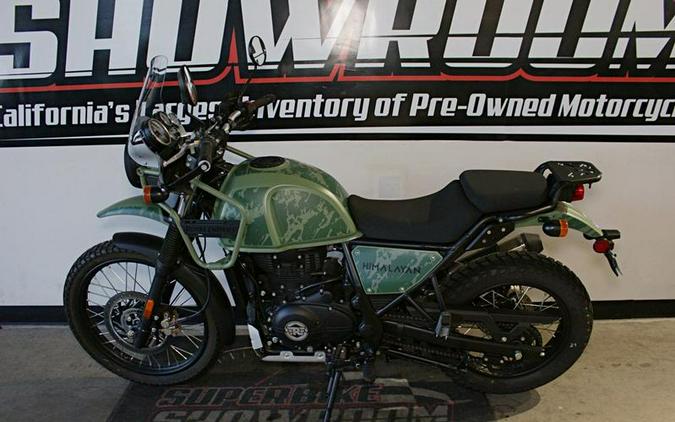 2022 Royal Enfield Himalayan Pine Green