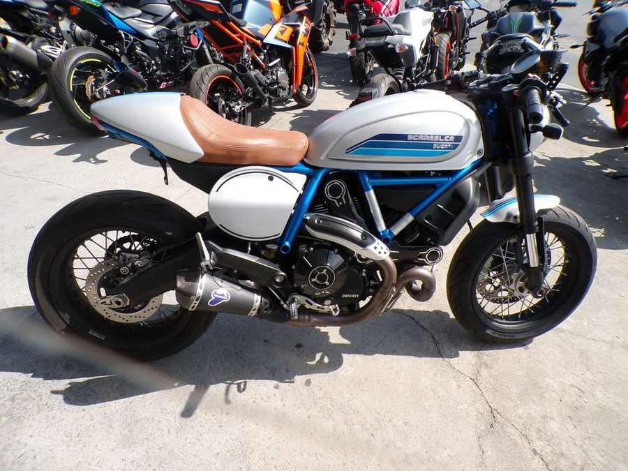 2020 Ducati Scrambler Cafe Racer Silver Ice Matte