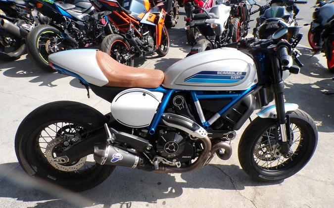 2020 Ducati Scrambler Cafe Racer Silver Ice Matte