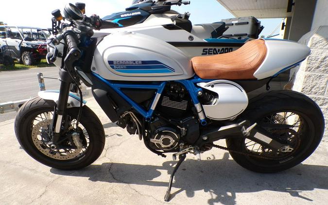 2020 Ducati Scrambler Cafe Racer Silver Ice Matte