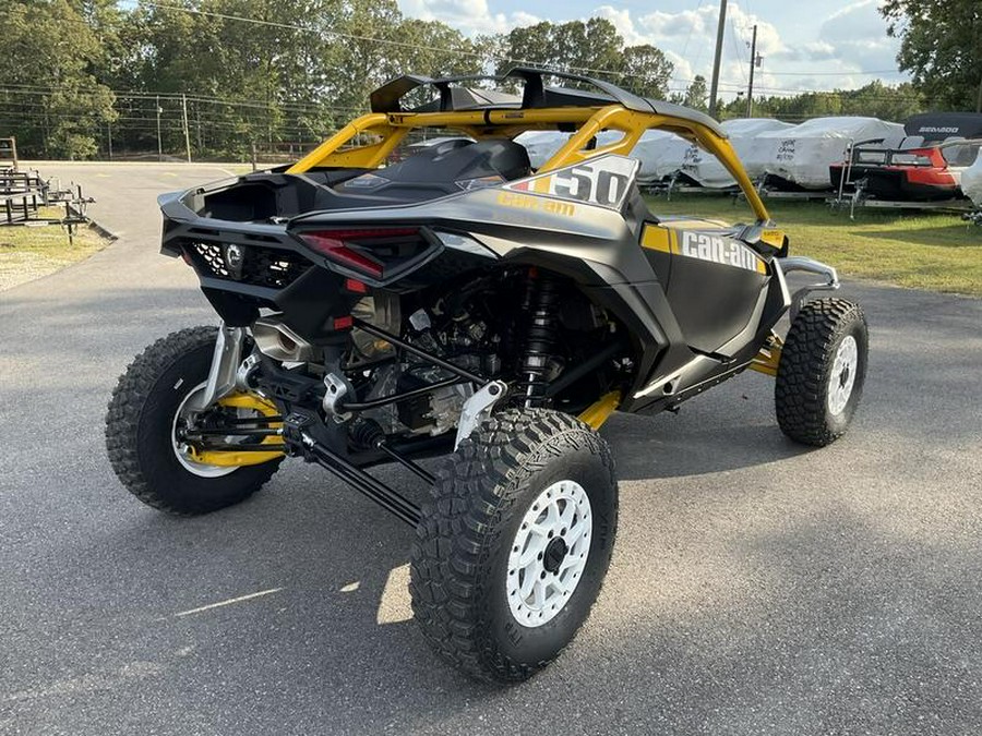 2024 Can-Am® Maverick R X RS with Smart-Shox Carbon Black & Neo Yellow