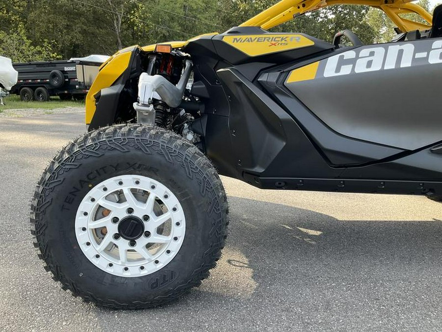 2024 Can-Am® Maverick R X RS with Smart-Shox Carbon Black & Neo Yellow