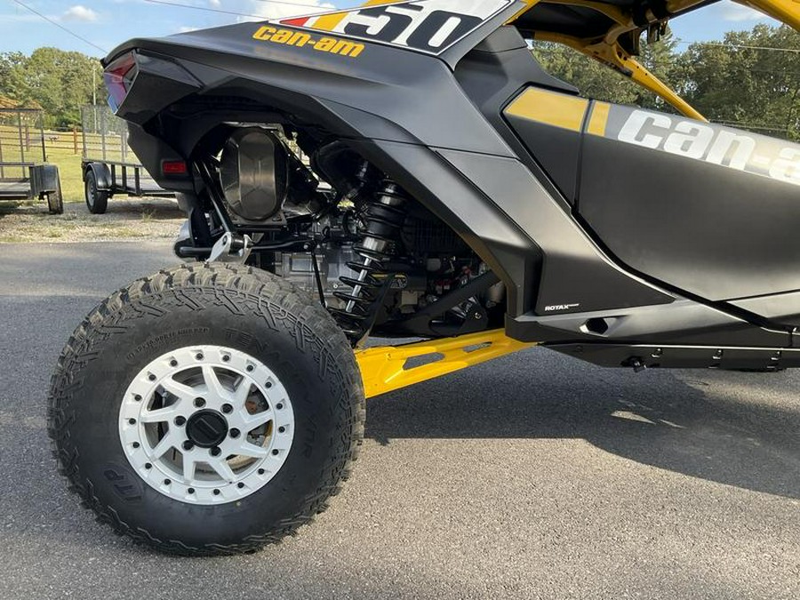 2024 Can-Am® Maverick R X RS with Smart-Shox Carbon Black & Neo Yellow