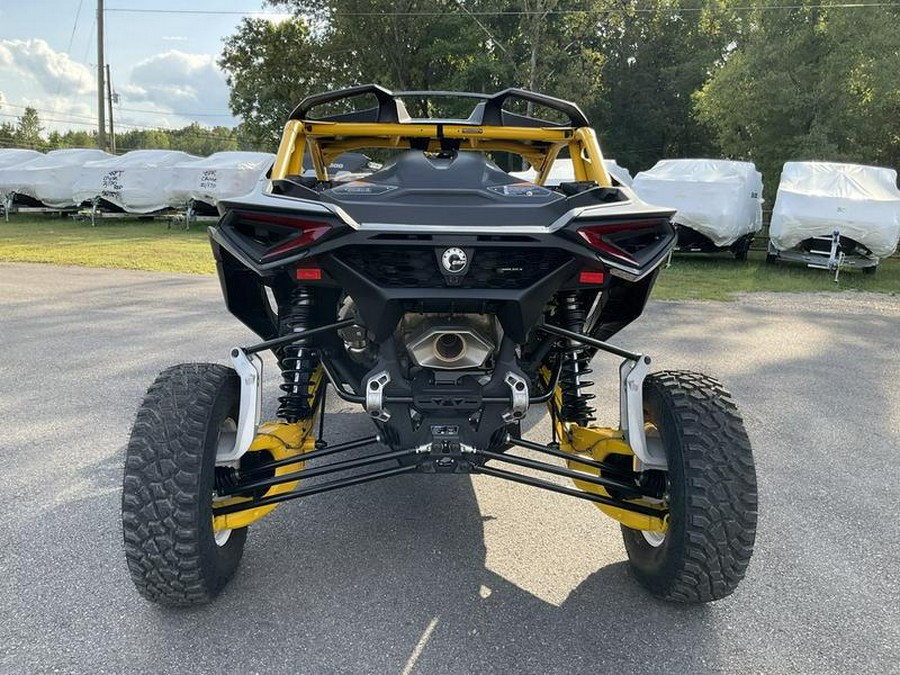 2024 Can-Am® Maverick R X RS with Smart-Shox Carbon Black & Neo Yellow