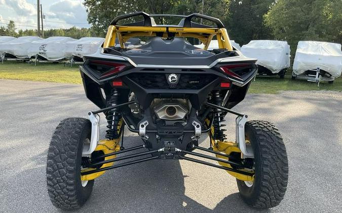 2024 Can-Am® Maverick R X RS with Smart-Shox Carbon Black & Neo Yellow