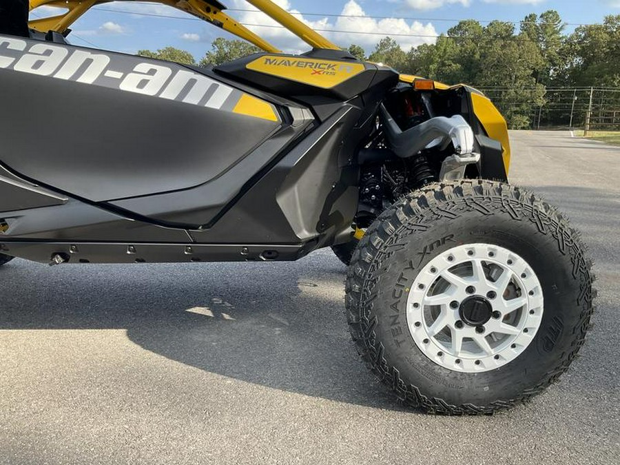 2024 Can-Am® Maverick R X RS with Smart-Shox Carbon Black & Neo Yellow