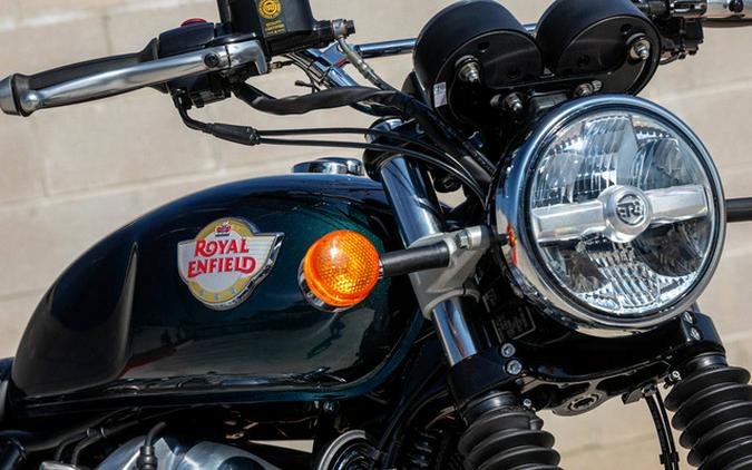 2024 Royal Enfield Twins INT650 Cali Green