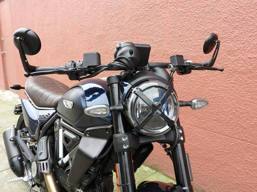 2025 Ducati Scrambler Nightshift (2G) Blue