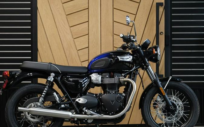 2024 Triumph Bonneville T100 PHANTOM BLUESILVER BLUE