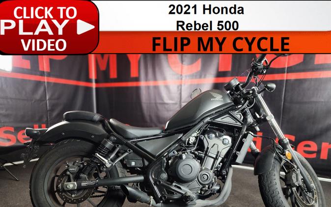 2021 Honda CMX500A (REBEL 500 ABS)