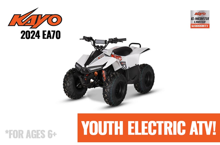 2024 Kayo EA70 Electric Youth ATV