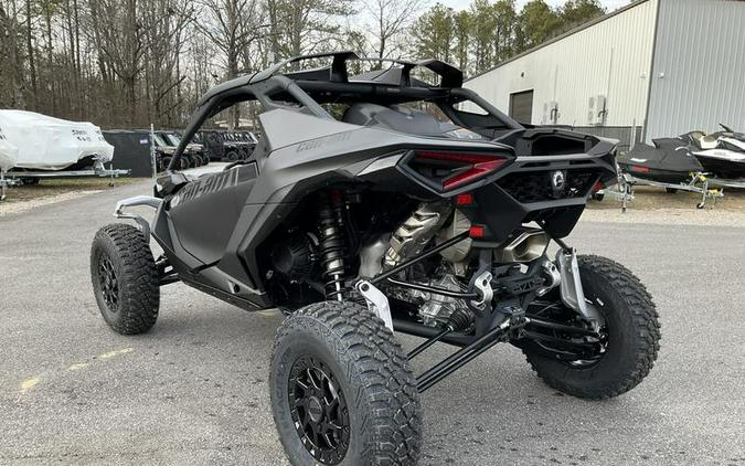 2024 Can-Am® Maverick R X RS with Smart-Shox Triple Black