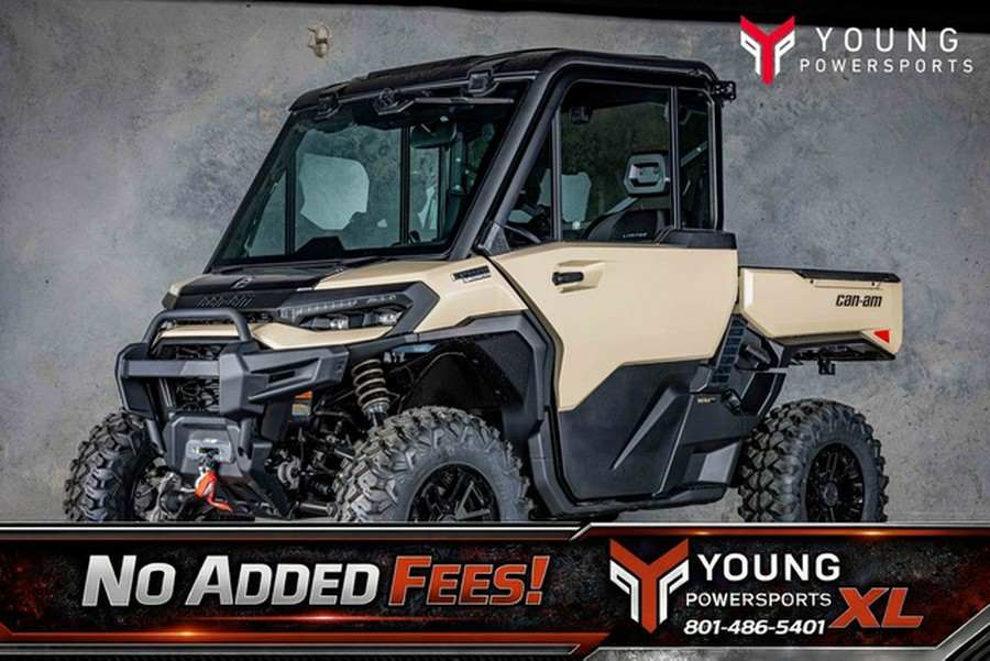 2026 Can-Am Defender Limited HD11 Desert Tan & Carbon Black