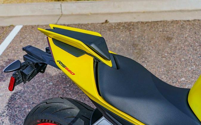 2024 Aprilia RS 660 Acid Gold