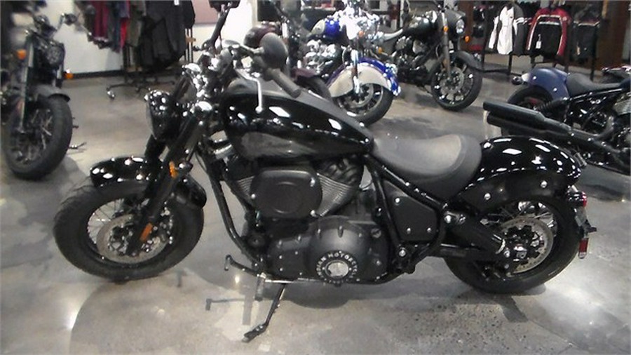 2024 Indian Motorcycle CHIEF BOBBER ABS, BLACK METALLIC, 49ST