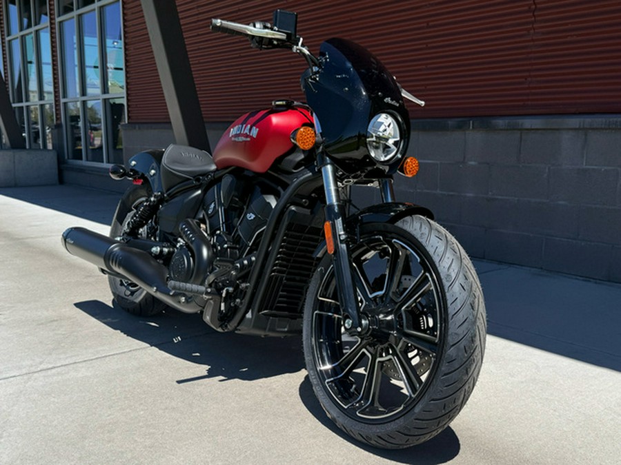 2026 Indian SPORT SCOUT, SUNSET RED SMOKE, 49ST