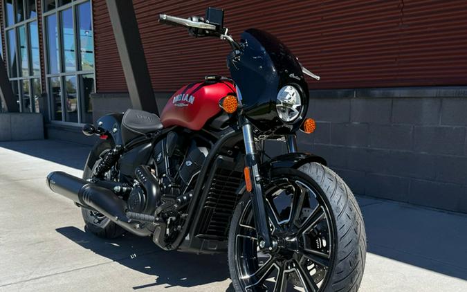 2026 Indian SPORT SCOUT, SUNSET RED SMOKE, 49ST