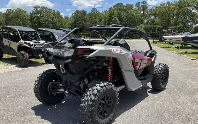 2024 Can-Am® Maverick X3 DS Turbo Fiery Red & Hyper Silver