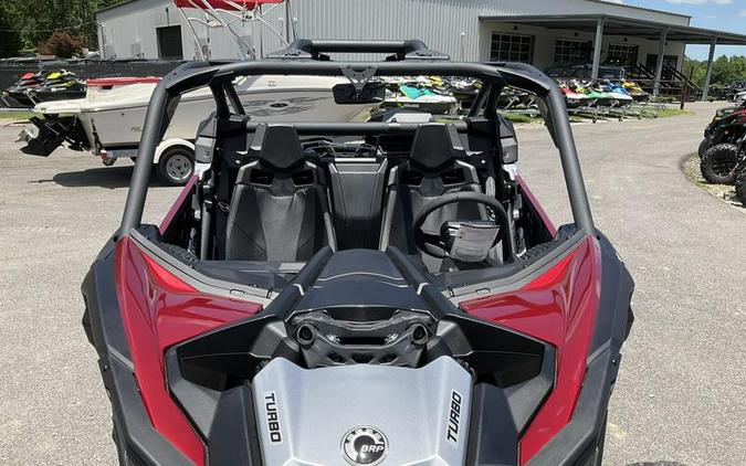 2024 Can-Am® Maverick X3 DS Turbo Fiery Red & Hyper Silver