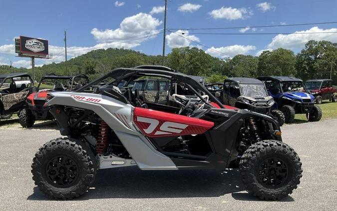 2024 Can-Am® Maverick X3 DS Turbo Fiery Red & Hyper Silver