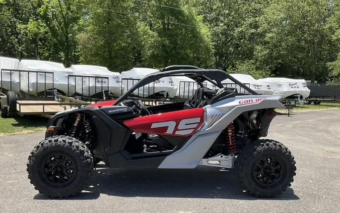 2024 Can-Am® Maverick X3 DS Turbo Fiery Red & Hyper Silver